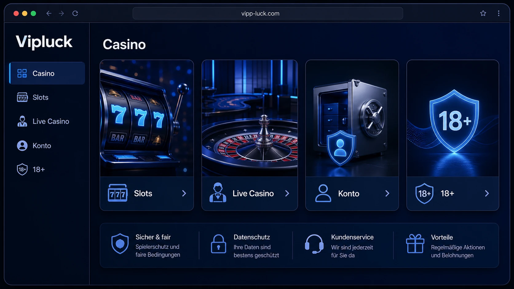 Was ist Vipluck Casino?