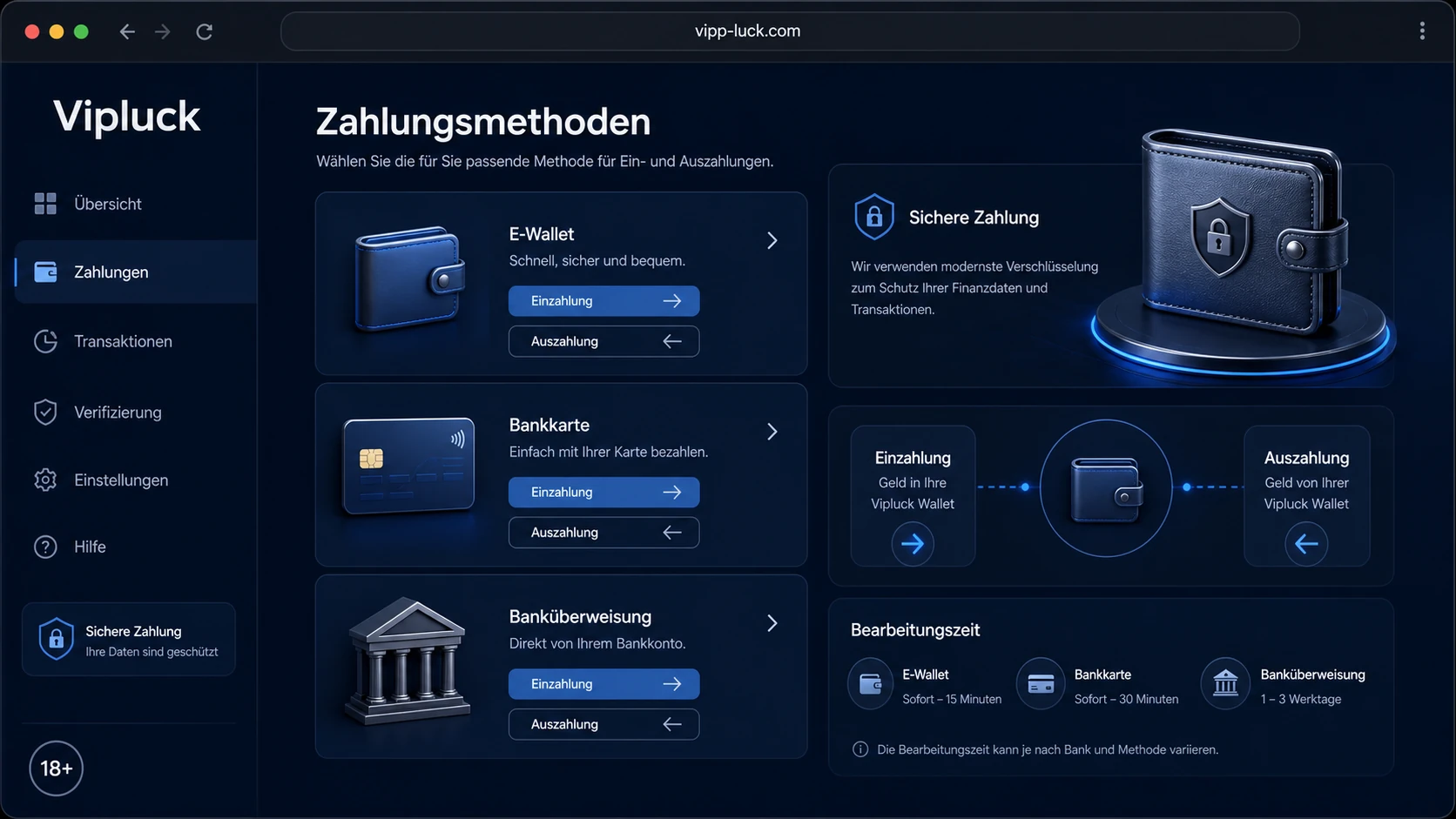 Zahlungsmethoden